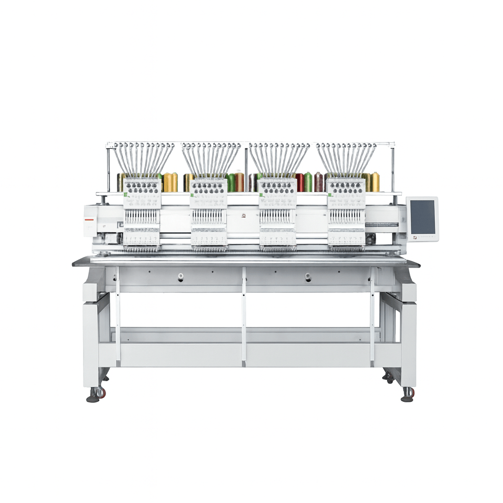 Kingjet USA 4 head embroidery machine 15 needle cap tshirt automatic Sewing Machines