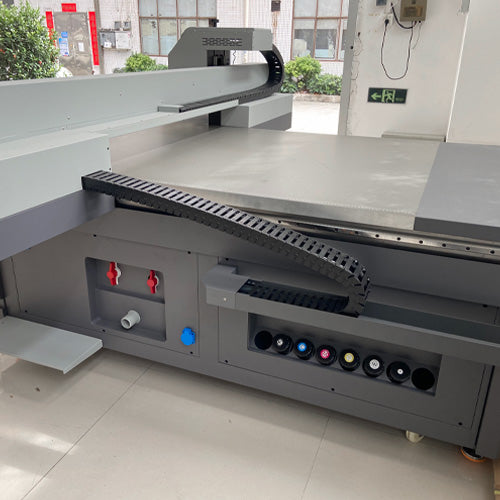 KINGJET USA KJ-1216 UV Flatbed Printer Industrial 5 Colors +Varnish UV Flatbed