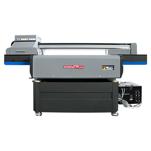 KINGJET USA KJ-1060-I3200U1-4H UV Flatbed Printer Visual Positioning with CCD Camera