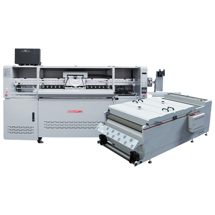 Kingjet KJ-1208 Industrial 47" DTF Printer - 8x Epson I3200 Heads High-Speed Production Line