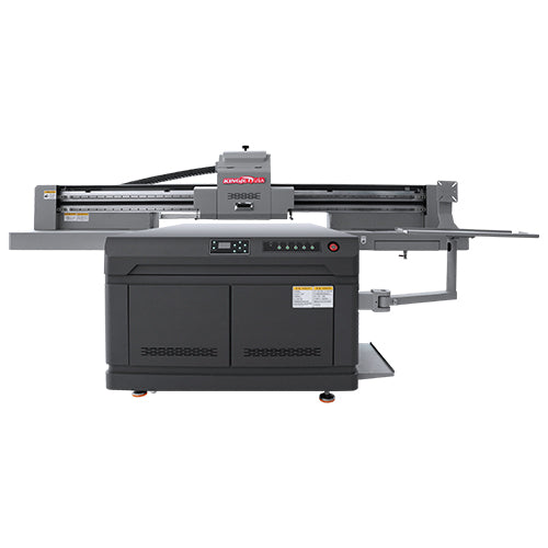 KINGJET USA KJ-1216 UV Flatbed Printer Industrial 5 Colors +Varnish UV Flatbed
