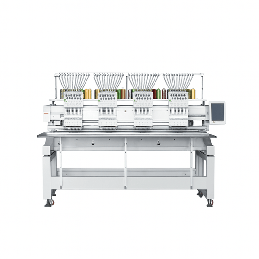 Kingjet USA 4 head embroidery machine 15  needle cap tshirt automatic Sewing Machines
