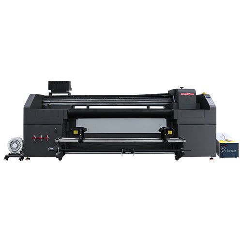 KINGJET USA KJ-1804DUV ECO – SOLVENT AND UV HYBRID PRINTER (17'' ) for Rigid and Roll Media Versatile Material Applications