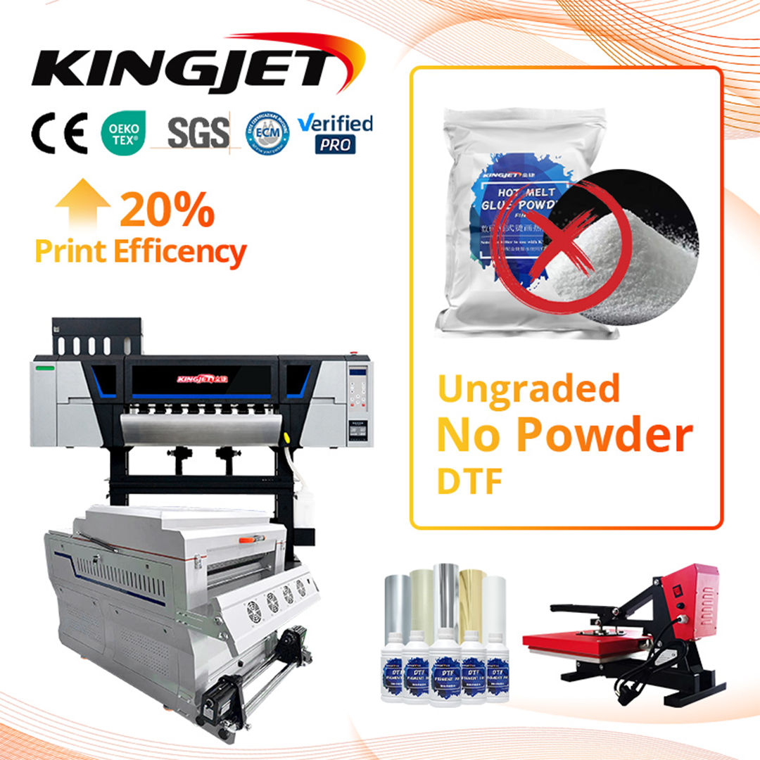 KINGJET USA KJ-602 - 2 Head DTF Printer