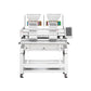 Kingjet USA 2 Head Embroidery Machine 15 Needle Cap T-shirt Automatic Sewing Machines
