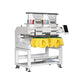 Kingjet USA 2 Head Embroidery Machine 15 Needle Cap T-shirt Automatic Sewing Machines