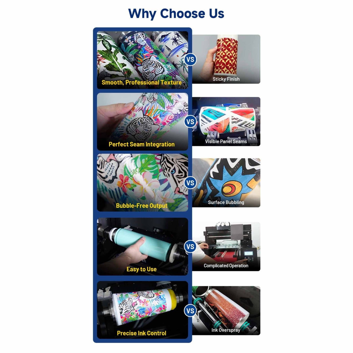 KINGJET KJ-R001-E Cylinder UV Printer with Epson I3200 S1HD Printhead