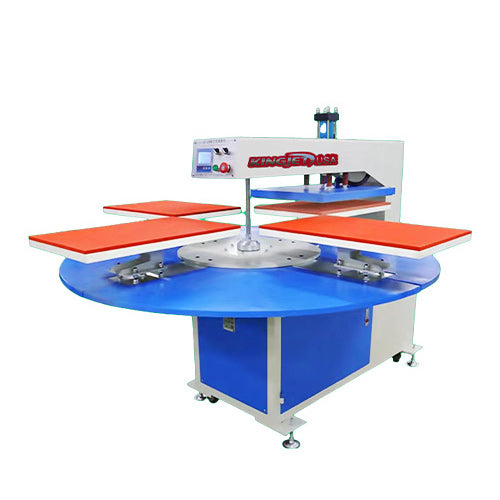 4 Station Hydraulic Turntable Heat Press Machine (16" × 24")