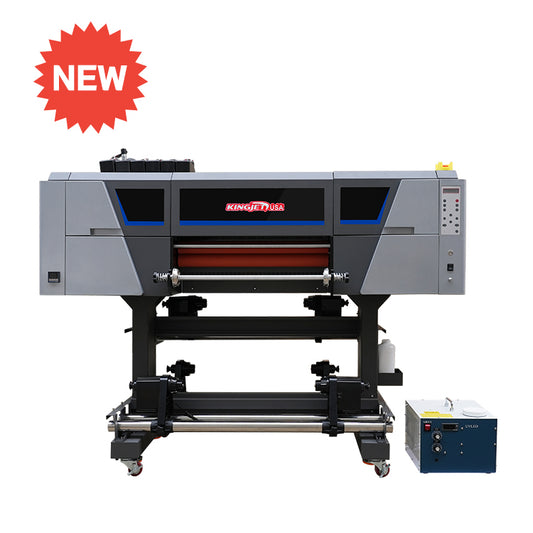 KINGJET KJ-604LUV 24inch TPU UV DTF Printer with EPSON I3200 U1 Head