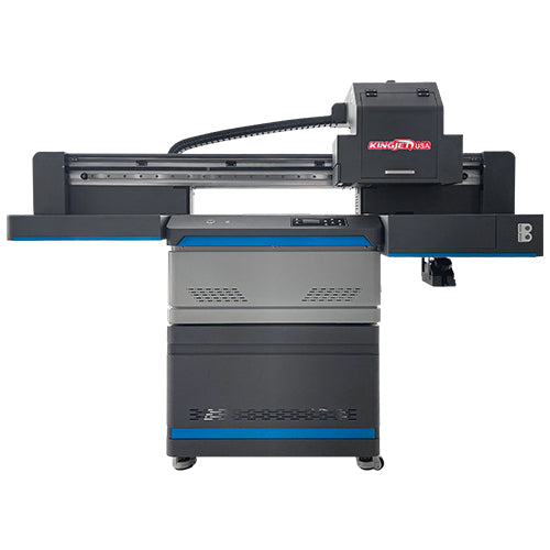 KINGJET USA KJ-6090 EPSON I3200-U1 UV Flatbed Printer for Glass/Ceramic/Wood/Arylic