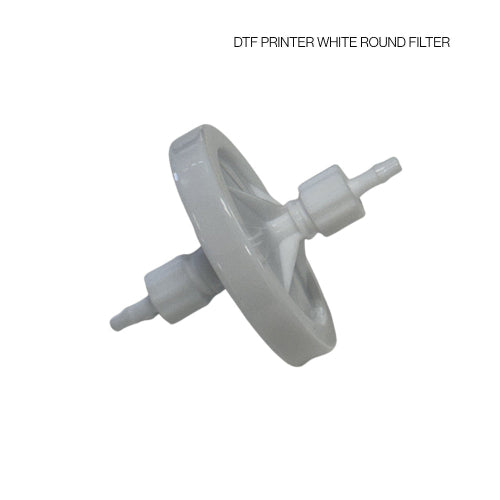 DTF PRINTER WHITE ROUND FILTER