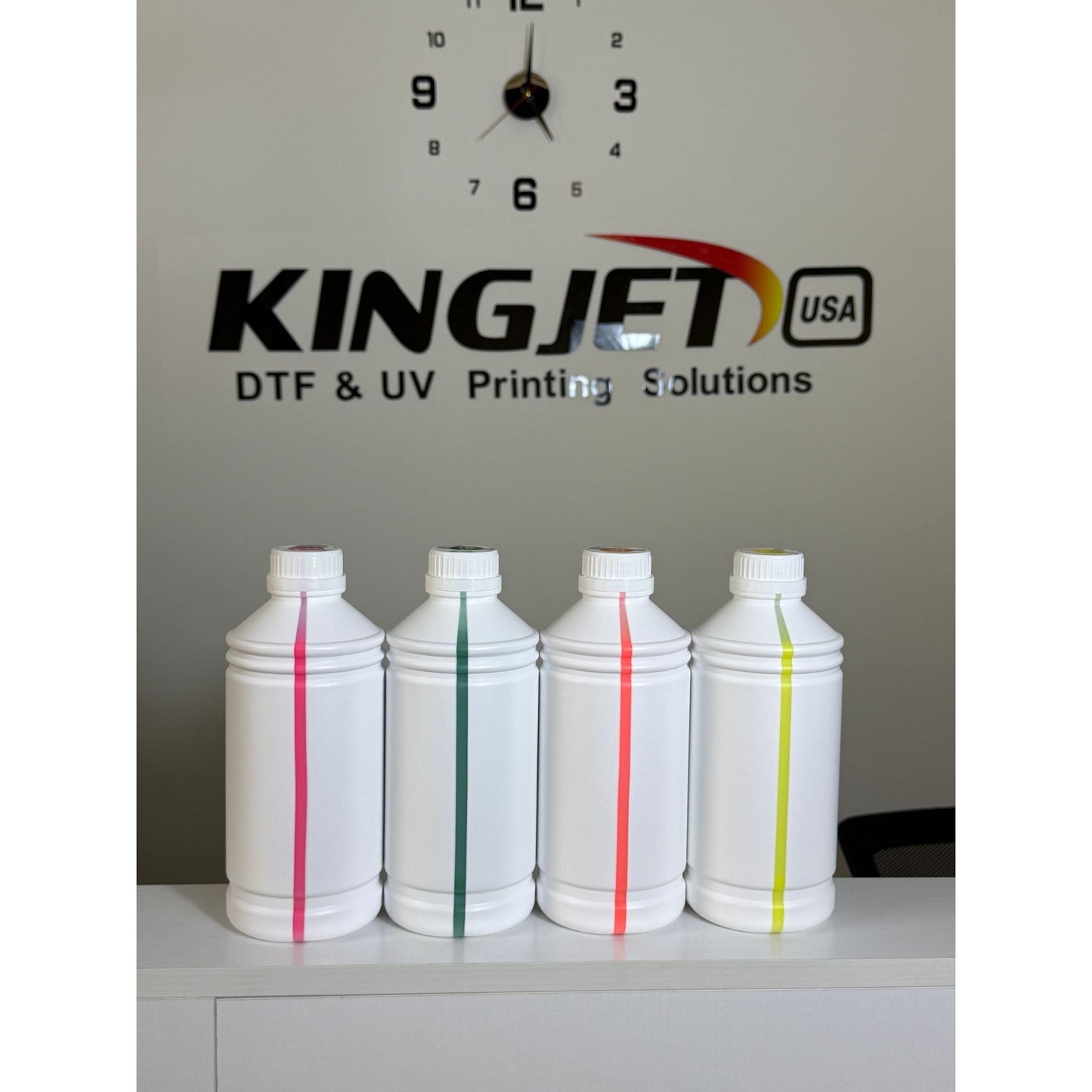 KINGJET USA FLUORESCENT GREEN DTF INK FG (1 Liter)