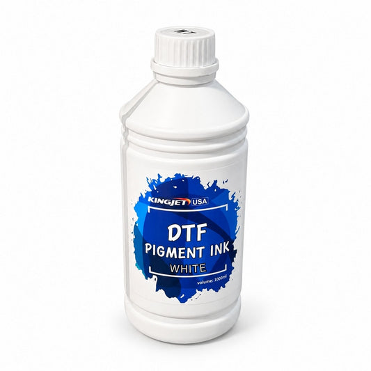 Kingjet USA DTF Pigment Ink White 1000ml