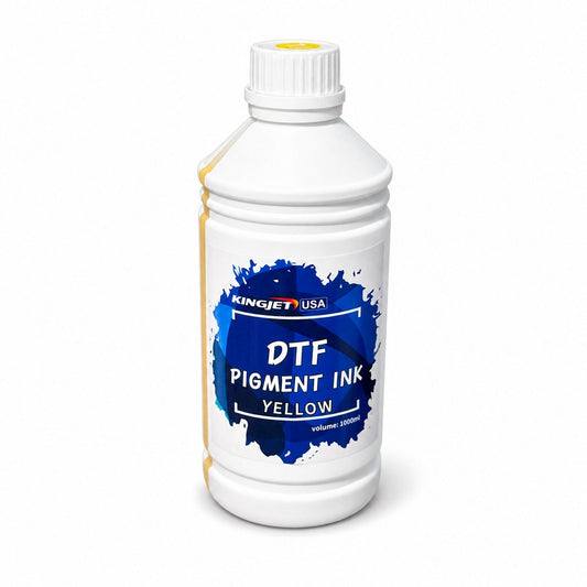 Kingjet USA DTF Pigment Ink Yellow 1000ml