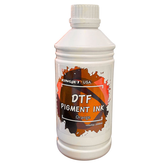 KINGJET USA ORANGE DTF INK (1 Liter) -O-