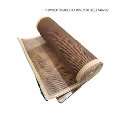 POWDER SHAKER CONVEYOR BELT 146x25''