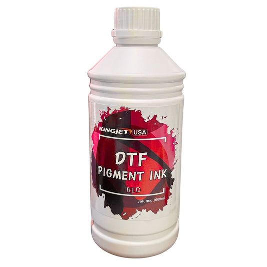 KINGJET USA RED DTF INK (1 Liter) -R-