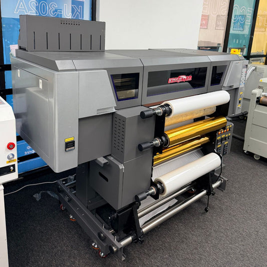 KingJet USA KJ-600-GUV Gold Stamping UV DTF Printer