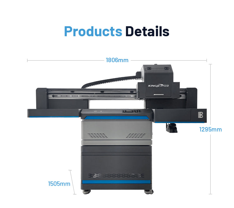 KINGJET USA KJ-6090-G5i-3H UV Flatbed Printer